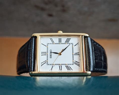 cartier homage seiko tank.